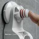 Pump&fix 45 Degrees Adjustable Handheld Shower Head Holder Suction Cup Wall Mount Bracket