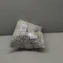 H.VERSAILTEX Sage Bathroom Rugs, Bath Mat Set of 2 Extra Thick Chenille Striped Pattern Shaggy Bath Rugs for Bath Room, Non Skid Bath Mats for Bathroom Floor (32 x 20 Plus 24 x 17 - Inches)