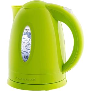 OVENTE Electric Kettle, 1.7L Fast Boiling Water Heater for Coffee or Tea, BPA Free with Water Level Gauge, Auto Shut-Off, Boil-Dry Protection, Indicator Light and Removable Filter, Green KP72G (1.8 Quarts)