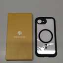 Miracase for iPhone 17e Case& iPhone 16e Case, Full-Body Phone with Built-in Glass Screen Protector, [Magnetic with MagSafe] Military Drop Proof 17 E/ 16 E Cover Bumper 6.1 inch, Black