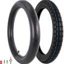2.75-17, 70/100-17 Tire and Inner Tube Set for KLX125 KLX140 KX80 TTR125