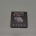 Wireless Carplay Adapter 2026 Upgrade Netflix Tiktok YouTube, Ai Box 2-in-1 for iPhone Carplay & Android Auto Stable Connect/Reconnect, Plug & Play Convert Wired Carplay to Wireless Adapter