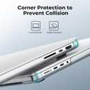 BlueSwan Matte Case for MacBook Pro 14 M5 M4 M3 M2 M1 Pro/Max 2026-2021, Compatible A3426 A3427 A3434 A3401 A3112 A2992 A2918 A2779 A2442, Hard Shell Protective Cover, Matte Clear