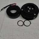 waltyotur AC Compressor Clutch Repair Kit Replacement for Tacoma 2005-2015 2.7L 4.0L 2016 2.7L 3.5L with Pulley Hub Coil