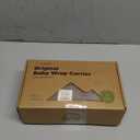 KeaBabies Baby Wrap Carrier - All in 1 Original Baby Carrier Newborn to Toddler Sling, Easy to Wear, Hands Free Bonding, Lightweight, Breathable Infant Wraps (Saddle Brown) (One Size (Pack of 1))