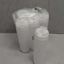 Restaurantware First In First Out 16 Ounce Condiment Squeeze Bottle 6 Refillable Lid FIFO Squeeze Bottle - Precision Dispensing Tip Flexible Clear Plastic Squeeze Bottle For Sauces