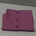 Floral Find Womens Casual Button Down Sleeveless Vest Fully Lined V Neck Business Jacket Waistcoat with Pocket M