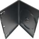 Standard Black Single DVD Case - 10 Pack