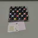 PHOENIXY 50 Pcs Gel Nail Polish Set, 42 Colors Gel Polish with Base & 4 Effects Top Coat All Seasons Nail Kit Gifts for Women Girls Nail Salon at Home (Sunshine Drops)