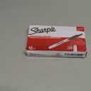 Sharpie Retractable Permanent Markers, Fine Tip, Black, 12 Count - Desk, Classroom, Office Supplies
