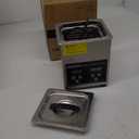 CREWORKS Professional Jewelry Cleaning Machine, 2L Jewelry Cleaning Ultrasonic Machine with Heater & Timer, Digital Sonic Cleaning Machine for Cleaning Denture Dental Irrigator Parts Retainer Glasses