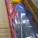Giant 4 Row Game with Carrying Bag and Mesh Fabric .Giant 4-to-Score Game Set Suitable for Indoor and Outdoor Holiday Parties and Family Gatherings. Blue red, Large