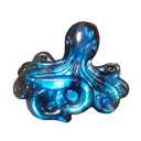 TEAMWILL Natural Labradorite Hand Carved Octopus Quartz crystal Reiki Healing Gift 1PC