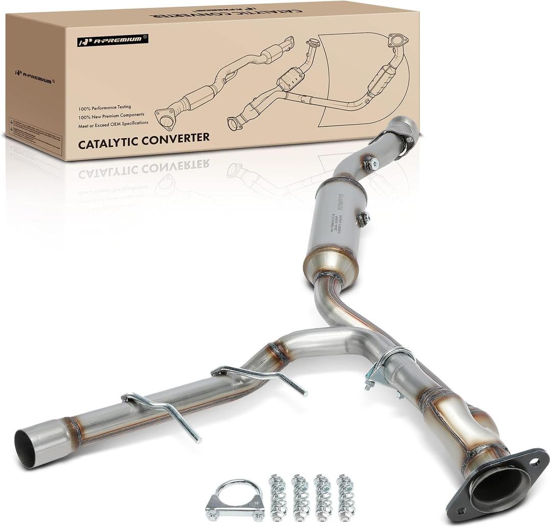 A-Premium Right Catalytic Converter Kit Direct-Fit Compatible with Ford F-150 F150 2015 2016 2017, 3.5L, E.P.A. Compliant