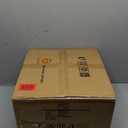 Under Desk Elliptical Machine, Electric Ellipse Leg Exerciser with Display Monitor, Seated Pedal Exerciser for Home or Work, Legxercise Pro Machine for Seniors, Orange