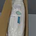 Climaloft Hybrid Wool Comforter Twin Size with 100% Organic Cotton, Hypoallergenic Down Alternative Luxury Duvet Insert with Tabs, Temperature Regulating All-Season Bedding, White (Year-round White)