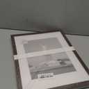 ENJOYBASICS 11x14 Picture Frame, Display Poster 8x10 with Mat or 11 x 14 Without Mat, Wall Gallery Photo Frames, Brown, 2 Pack