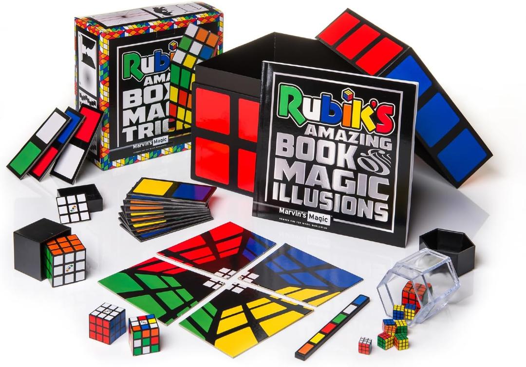 Marvin's Magic - Rubik's Amazing Box of Magic Illusions - Magic Set for Kids, Rubik's Set - Tricks for Children