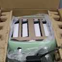 Mueller Retro Toaster 4 Slice with Extra Wide Slots Bagel, Defrost, and Cancel Function, 6 Browning Levels, Dual Independent Controls, Removable Crumb Tray and High Lift Levers, Sage Green