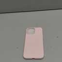 ORNARTO Compatible with iPhone 16 Pro Max Case 6.9", Slim Liquid Silicone 3 Layers Soft Gel Rubber Shockproof Protective Cover with Anti-Scratch Microfiber Lining-Chalk Pink