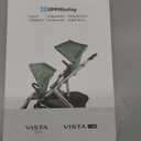 UPPAbaby Upper Adapter for Vista, Vista V2, and Vista V3 Strollers/ Compatible with Bassinet, Toddler Seat, Aria, Mesa V2, or Mesa Max Infant Car Seats / Quick + Secure Attachment / 1 Set