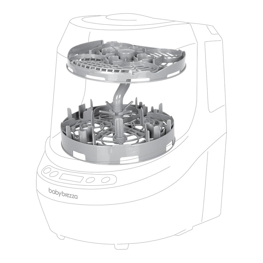 Baby Brezza Bottle Washer Pro Breast Pump Parts Replacement Rack Fits All Breast Pump Parts Including Wearables