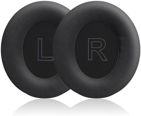 Replacement Earpads for Anker Soundcore Life Q30 & Q35 Headphones, Ear Cushions Headset Earpads Ear Cups Cover Repair Parts (Black)
