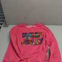 FAYALEQ Merry Christmas Sweatshirt for Women We Can Leave The Christmas Light Long Sleeve Shirt Xmas Holiday Crewneck Pullover Tops Hot Pink, XL