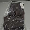 Women's Micro Flared Fleeced Sweatpants - Elastic Waist Drawstring, Warm Fleece for Winter Daily Wear (Brown, S)