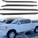 Window Molding Weatherstrip Trim Seal Belt Set Compatible with Toyota Tundra 2000-2006, Front & Rear Door Window Weather Stripping Replaces#75710-0C010 75720-0C010 75730-0C022 75740-0C022 (4PCS)