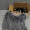 No Pull Tactical Dog Harness for Large Dogs, Escape Proof Molle Dog Vest Harness and Leash Set, Adjustable Military Service Dog Harness with Handle for Large Dogs(Black, L)