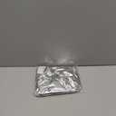 Silver Happy Birthday Banner Balloon Aluminum Foil 16 Inch Letter,10 Inch Five Pointed Star Four Pointed Star Suitable for Kids, Men, Women, Boys and Girls Party Decoration Supplies