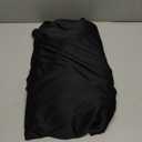 10x10ft Wrinkle Free Black Backdrop Curtain for Parties, Silky Polyester Photo Backdrop Drapes Back Drop Cloth for Wedding Birthday Graduation Photography Photoshoot Decor 2 Panels 5x10ft (10ftx10ft)