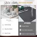 Drying Stone For Kitchen Counter, Diatomaceous Kitchen Stone Drying Mat, - Kitchen Drying Stone - Ideal for Drying Dishes, Cups, Fruits & Veggies, Vanity Tray, Placemat (15.7x11.8in)