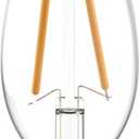 GE Reveal Light Bulb Soft White 60 W 455 Lumen E12 Candelabra Base 8 Bulbs, 2 Pack