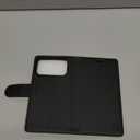 Wallet Case for iPhone 17 pro with Credit Card Holder,PU Leather Folio Flip Kickstand Protective Shockproof Cover for Apple 17 pro Phone Case (Black, for iPhone 17 Pro - 6.3'')