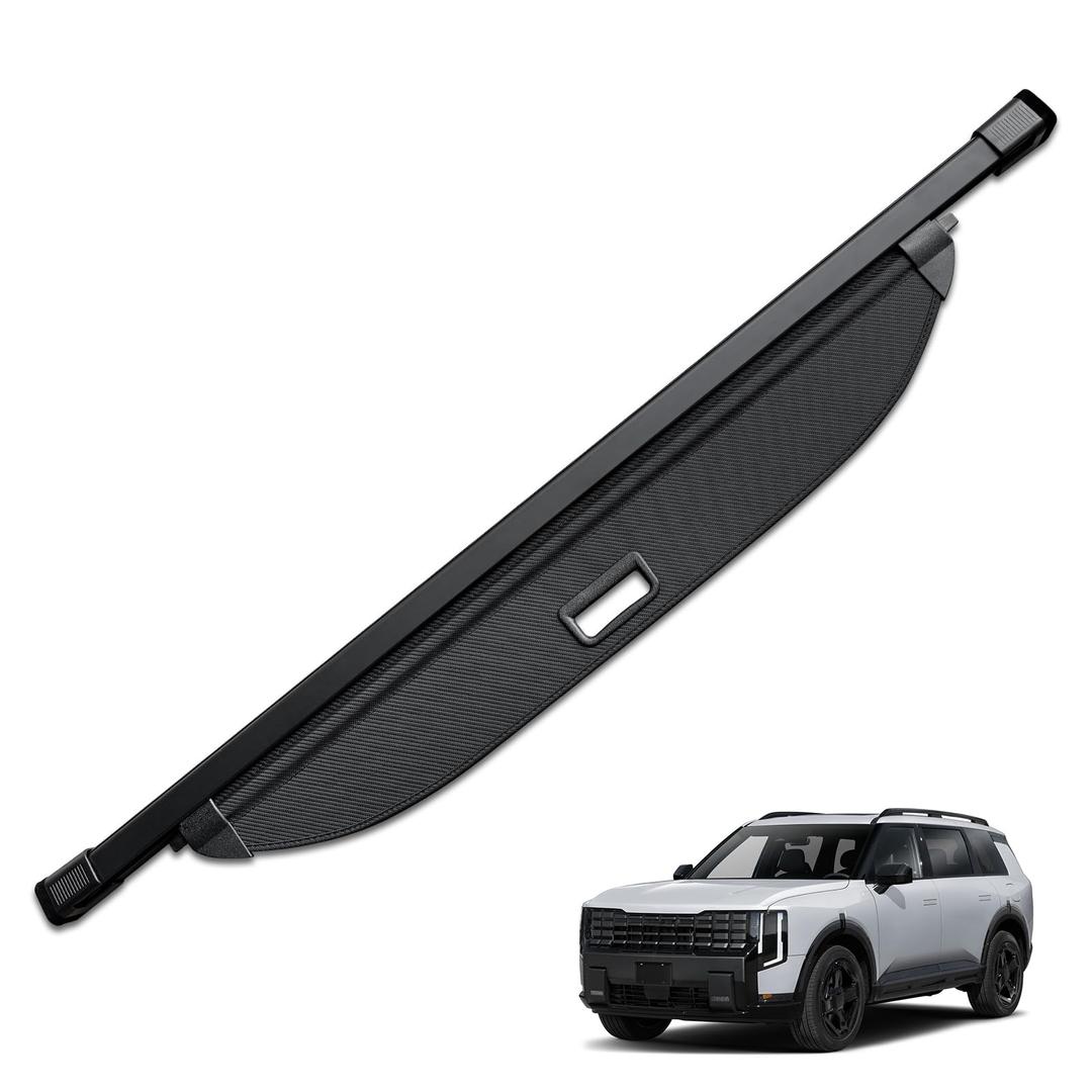 HAFIDI® Cargo Cover for 2021-2026 Ford Bronco Sport Retractable Trunk Cargo Cover Bronco Sport Accessories Anti-Peeping Anti-Theft Privacy Screen,Trunk Luggage Shield Shade Carbon Fiber Texture