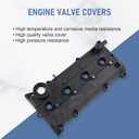JDMSPEED New Valve Cover Tube Seals Gaskets Set Replacement for Nissan Altima Sentra L4 2.5L QR25DE 2002 2003 2004 2005 2006 Replaces 264-982 264982 132643Z001 13264-3Z001 132703Z000 13270-3Z000