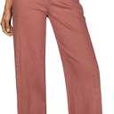 Sidefeel Women's Wide Leg Jeans High Waisted Stretchy Baggy Front Seam Denim Pants, Size: 10