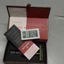 VIKINGS BLADE Double Edge Safety Razor for Men + 5 Swedish Steel Blades + Luxury Case. Smooth, Reusable, Recyclable (Chieftain 5 BC)