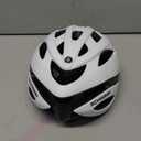 Schwinn Thrasher Helmet for Adults, Size 58-62 cm for Riders Ages 14+, Microshell, Adjustable Dial & Straps, Interior Padding, Air Vents, Visor, Adult Bike Helmet (Non-Lighted, White)