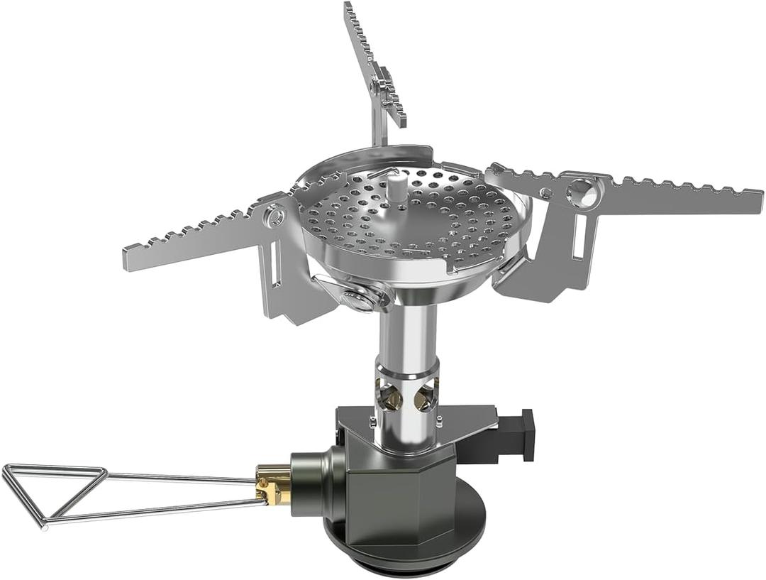 Fire-Maple Greenpeak 2 Backpacking & Camping Stove with Micro Regulated Valve - Ultralight, Compact, Isobutane-Powered Cooking Gear for Hiking, Trekking, Hunting & Emergency Use