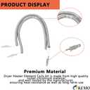 Upgraded Dryer Heating Element Coils Kit WE11X10007 WE11M23 with 6 Ceramics Insulators & 2 Coils - Compatiable with GE Hotpoint Dryer Replaces Part AP2620171 824395 AH265605 EA265605 PS265605