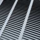 Fits 20x16 Duct Opening Stamped Steel Return Air Grille Vent Cover Grille for Sidewall and Ceiling in White Surface Dimensions: 21.75"W X 17.75"H (20" W x 16" H Duct Opening)