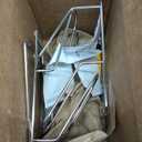 YQH The-Cabinet Pot Lid Organizer, Door Mounted Pot Cover Rack, Pot Lid Storage, Cabinet-Hanging Type Pot Lid Rack, 304 Stainless Steel Pot Cover Support In Kitchen, Cabinet and Food Cabinet