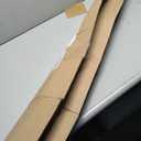 ZSTARR PVC Light Blockers Blackout Light Blockers Side Tracks for Window Shades and Blinds Side Tracks for Blackout Shades Easy to Instal Light Blocking Strips for Bedroom (White, 58",2Pcs)