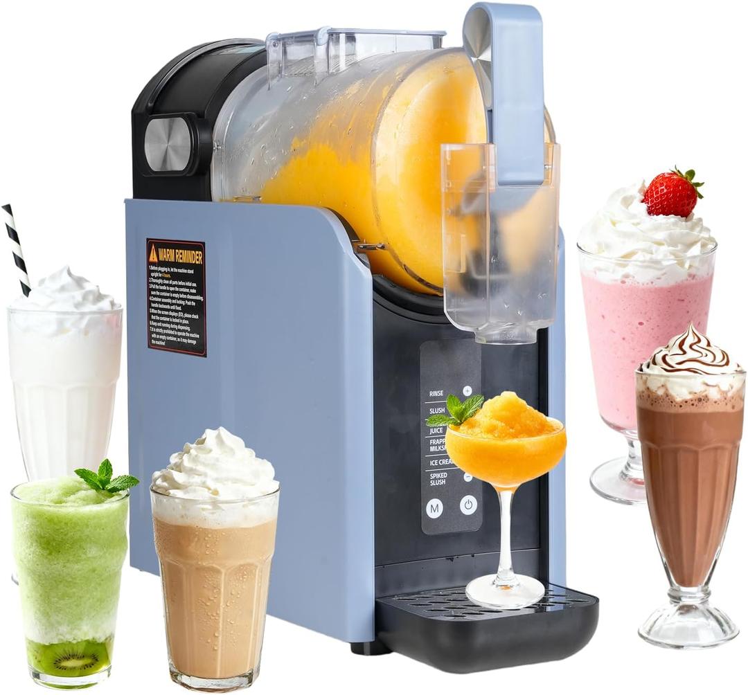 Lifecreek 78oz Slushie Machine for Party, Ice-Free Frozen Drink Maker with 10 One-Touch Modes, Low-Noise Design for Margaritas and Smoothies