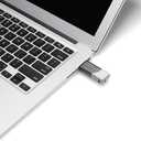 PNY 512GB Turbo Attache 3 USB 3.2 Flash Drive 100MB/s, Silver (Pack of 1)