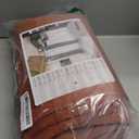 BGment Short 100% Blackout Curtains for Bedroom, Thermal Insulated Energy Efficiency Noise Reducing Grommet Curtains 54 Inch Length with Liner for Small Window 2 Panels Each 42 Inch Wide, Terracotta