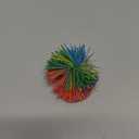 24 PCS Sensory Fidget Stringy Balls, Rainbow Soft Rubber Bouncy Stress Balls, Pull Stretch Elastic Ball Toy Rainbow Fidget Party Favors